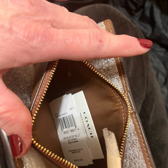 Coach signature zip wallet - Picture 6 of 12